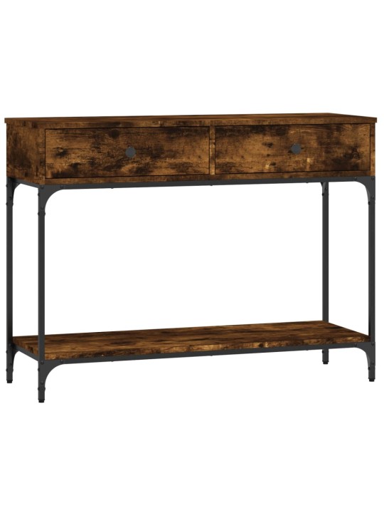 Konsoles galdiņš, ozolkoka, 100x34,5x75 cm, inženierijas koks
