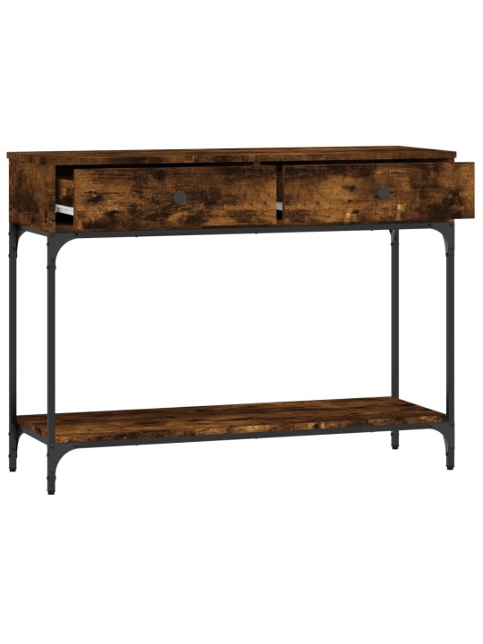 Konsoles galdiņš, ozolkoka, 100x34,5x75 cm, inženierijas koks