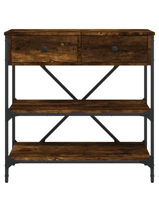 Konsoles galdiņš, ozolkoka, 75x34,5x75 cm, inženierijas koks