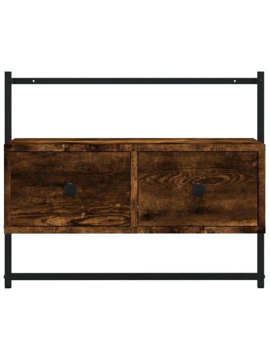 Sienas tv skapītis, ozolkoka, 60,5x30x51 cm, inženierijas koks