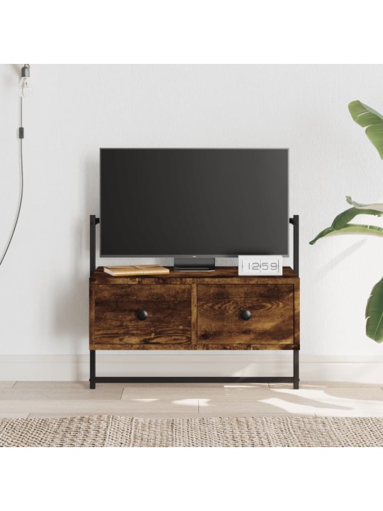 Sienas tv skapītis, ozolkoka, 60,5x30x51 cm, inženierijas koks