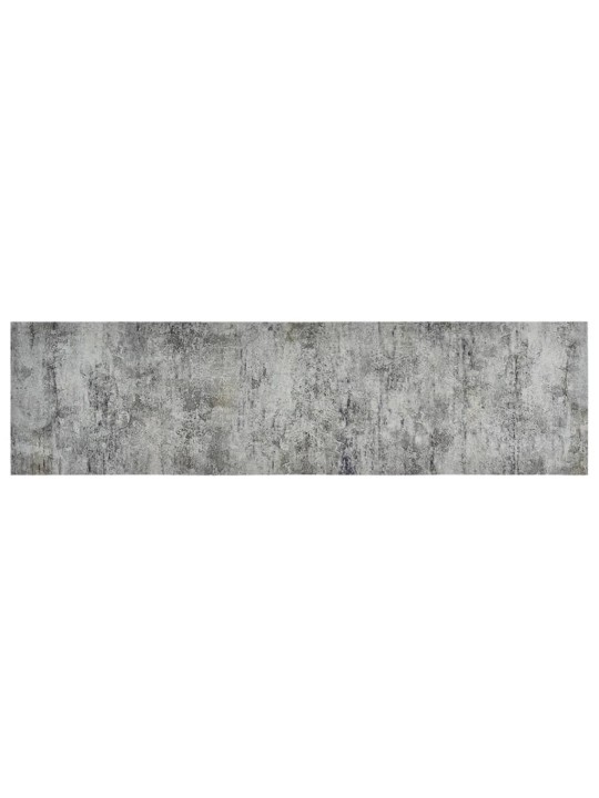 Virtuves paklājs, mazgājams, betona apdruka, 45x150 cm, samts