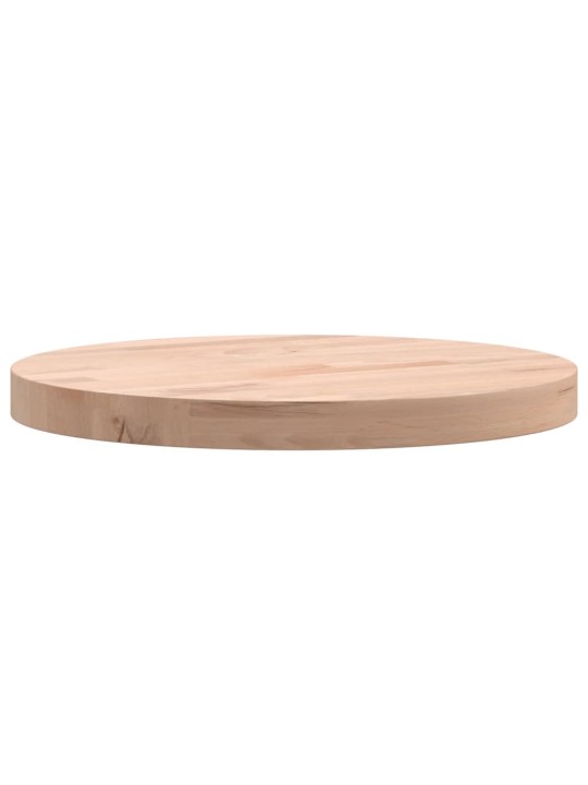 Galda virsma, ø30x2,5 cm, apaļa, dižskābarža masīvkoks