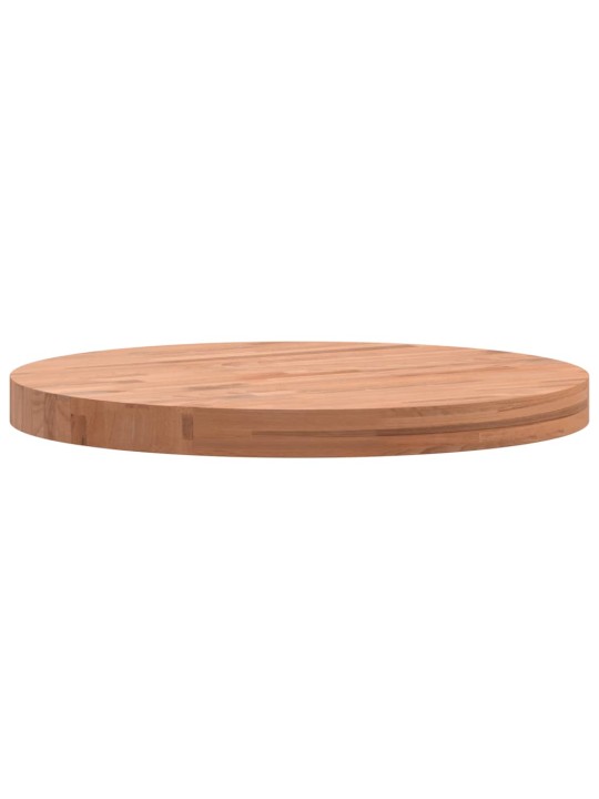 Galda virsma, ø50x4 cm, apaļa, dižskābarža masīvkoks