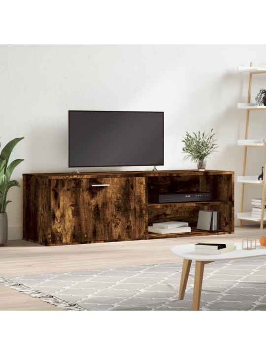 Tv skapītis, ozolkoka krāsa, 120x34x37 cm, inženierijas koks