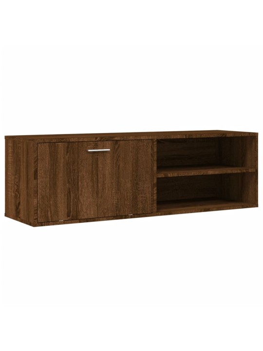 Tv skapītis, ozolkoka krāsa, 120x34x37 cm, inženierijas koks