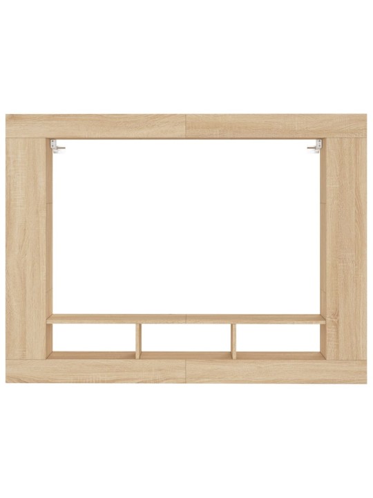 Tv skapītis, ozolkoka krāsa, 152x22x113 cm, inženierijas koks