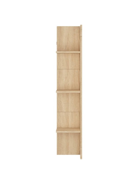 Tv skapītis, ozolkoka krāsa, 152x22x113 cm, inženierijas koks