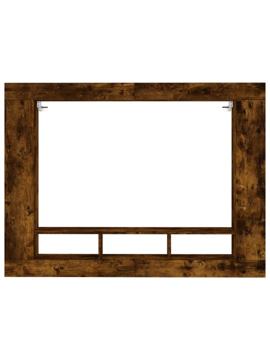 Tv skapītis, ozolkoka krāsa, 152x22x113 cm, inženierijas koks