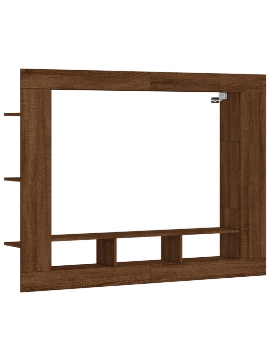 Tv skapītis, ozolkoka krāsa, 152x22x113 cm, inženierijas koks
