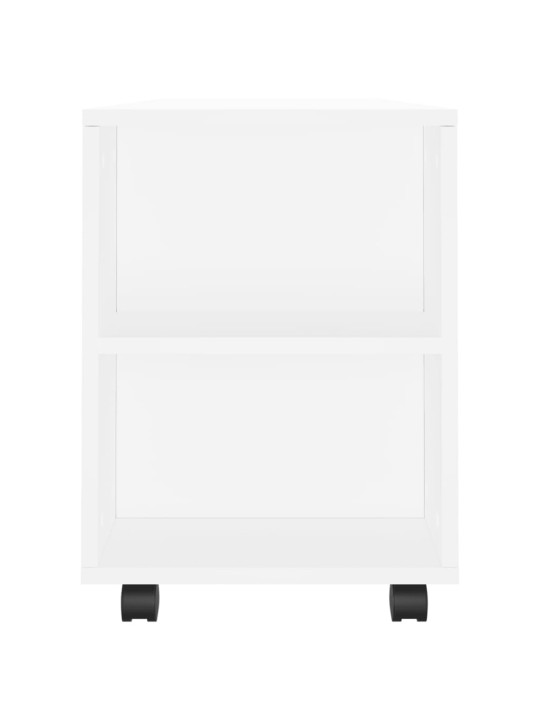 Tv skapītis, balts, 102x34,5x43 cm, inženierijas koks