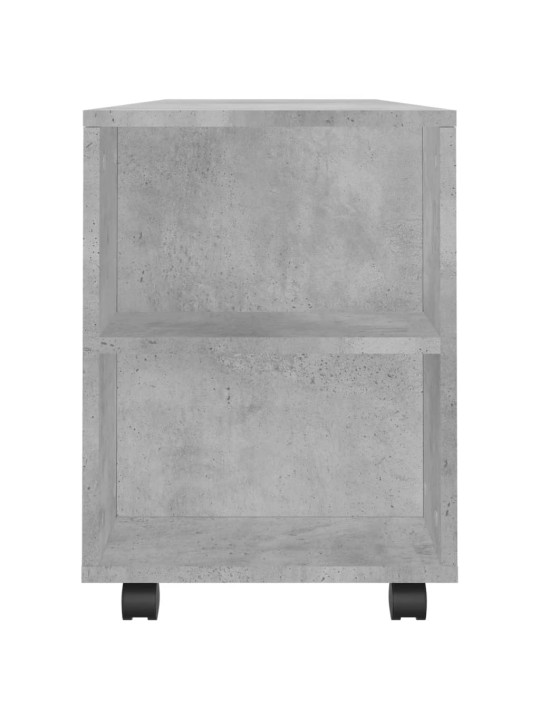 Tv skapītis, betona pelēks, 102x34,5x43 cm, inženierijas koks