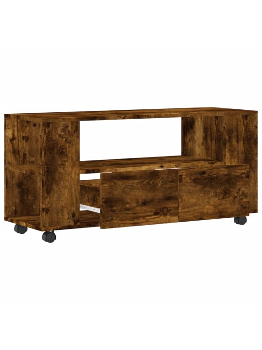 Tv skapītis, ozolkoka krāsa, 102x34,5x43 cm, inženierijas koks