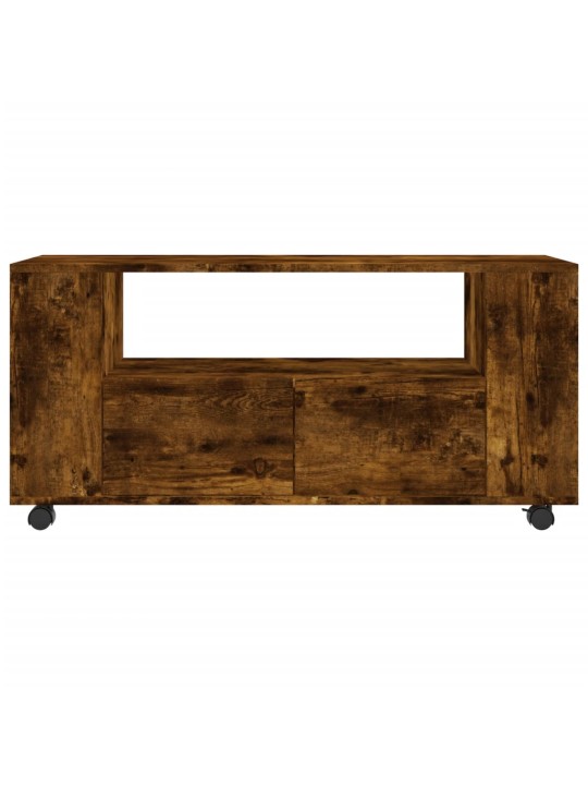 Tv skapītis, ozolkoka krāsa, 102x34,5x43 cm, inženierijas koks
