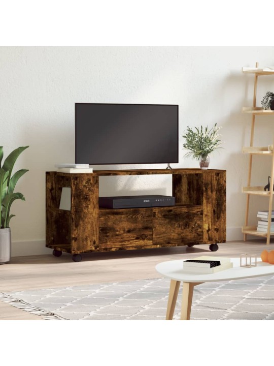 Tv skapītis, ozolkoka krāsa, 102x34,5x43 cm, inženierijas koks