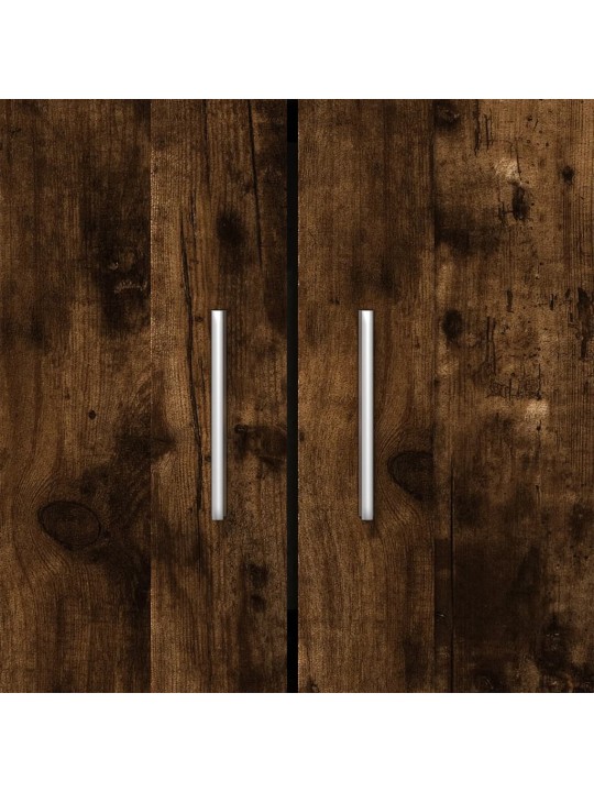 Grāmatu plaukts, koka krāsa, 82,5x30,5x115cm, inženierijas koks