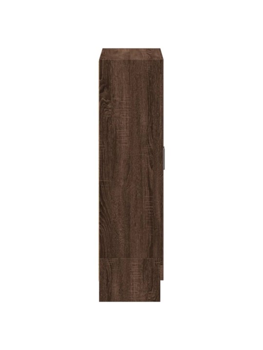 Grāmatu plaukts, koka krāsa, 82,5x30,5x115cm, inženierijas koks