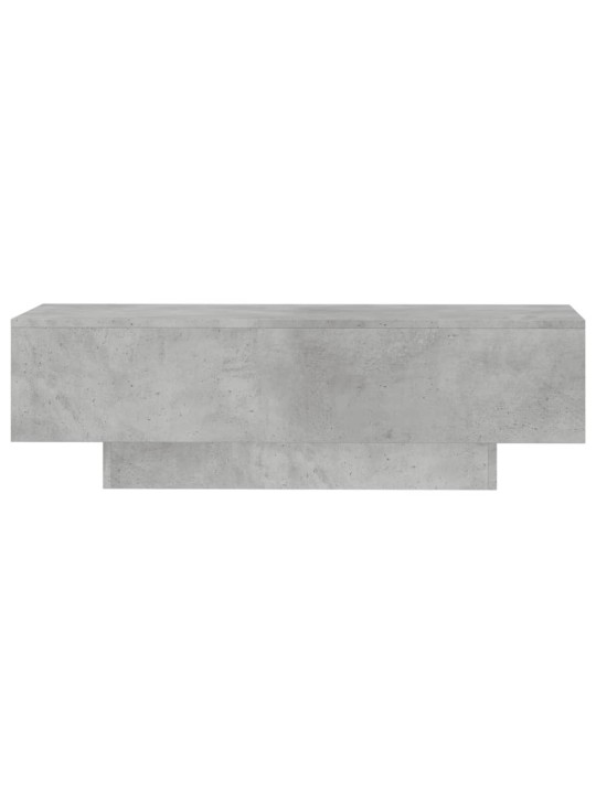 Kafijas galdiņš, betona pelēks, 100x49,5x31 cm