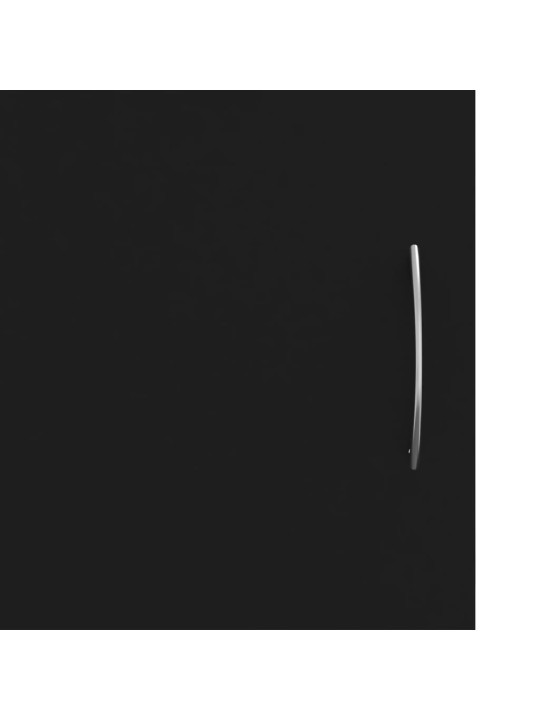 Tv skapītis, melns, 102x30x37,5 cm, inženierijas koks