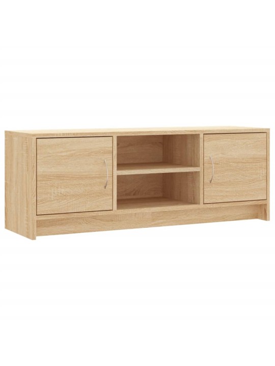 Tv skapītis, ozolkoka krāsa, 102x30x37,5 cm, inženierijas koks
