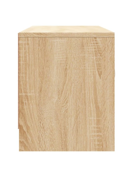 Tv skapītis, ozolkoka krāsa, 102x30x37,5 cm, inženierijas koks