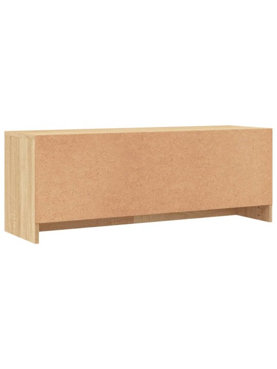 Tv skapītis, ozolkoka krāsa, 102x30x37,5 cm, inženierijas koks