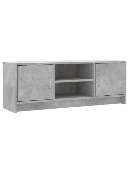 Tv skapītis, betona pelēks, 102x30x37,5 cm, inženierijas koks