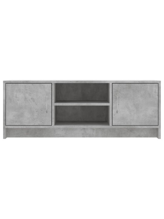 Tv skapītis, betona pelēks, 102x30x37,5 cm, inženierijas koks