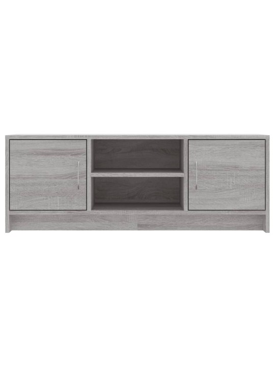 Tv skapītis, pelēka ozolkoka, 102x30x37,5 cm, inženierijas koks