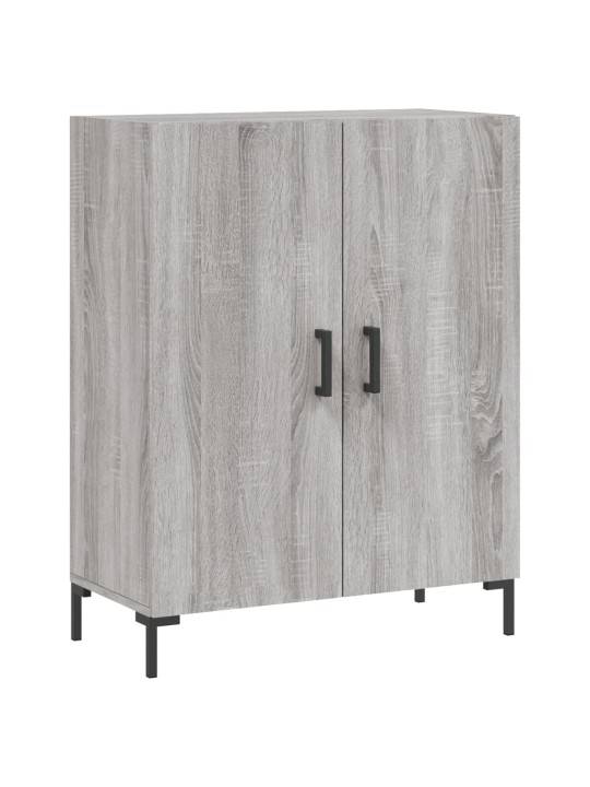 Augstais skapis, pelēks, 69,5x34x180 cm, inženierijas koks