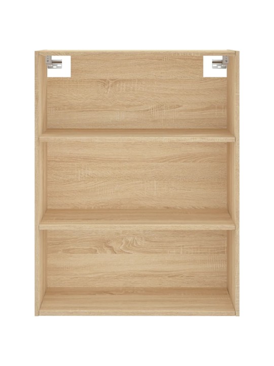 Augstais skapis, ozolkoka, 69,5x34x180 cm, inženierijas koks