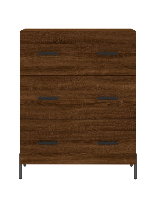 Augstais skapis, ozolkoka, 69,5x34x180 cm, inženierijas koks