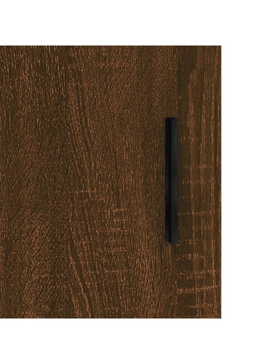 Augstais skapis, ozolkoka, 69,5x34x180 cm, inženierijas koks