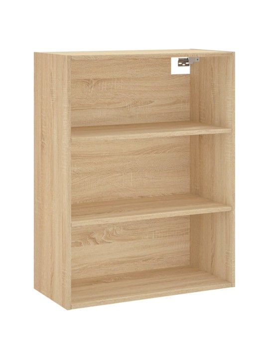 Augstais skapis, ozolkoka, 69,5x34x180 cm, inženierijas koks