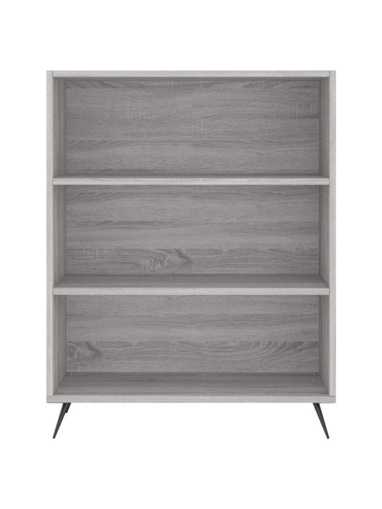 Augstais skapītis, 69,5x32,5x180cm, inženierijas koks, pelēcīgs