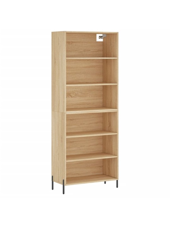 Augstais skapītis, 69,5x32,5x180cm,inženierijas koks,koka krāsa
