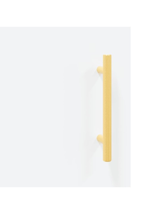 Augstais skapis, balts, 69,5x34x180 cm, inženierijas koks