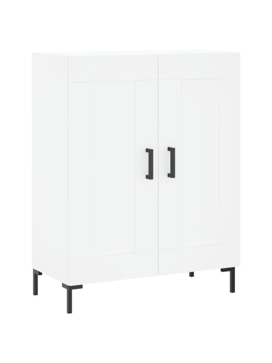 Augstais skapis, balts, 69,5x34x180 cm, inženierijas koks
