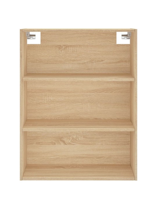 Augstais skapis, ozolkoka, 69,5x34x180 cm, inženierijas koks