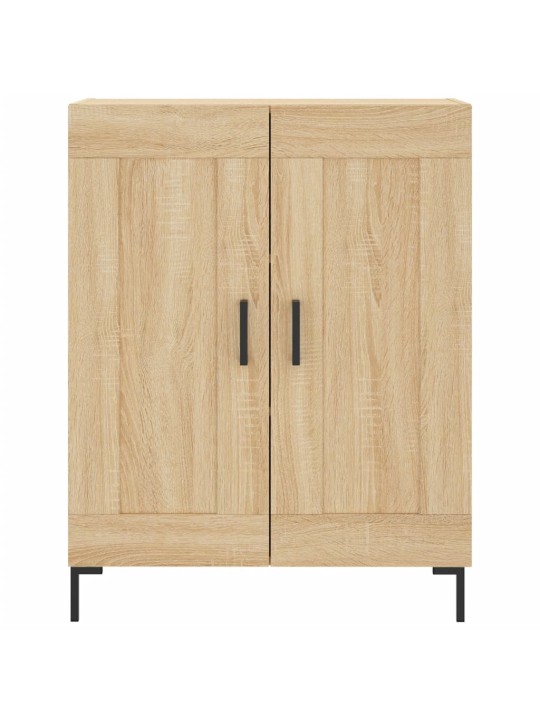 Augstais skapis, ozolkoka, 69,5x34x180 cm, inženierijas koks
