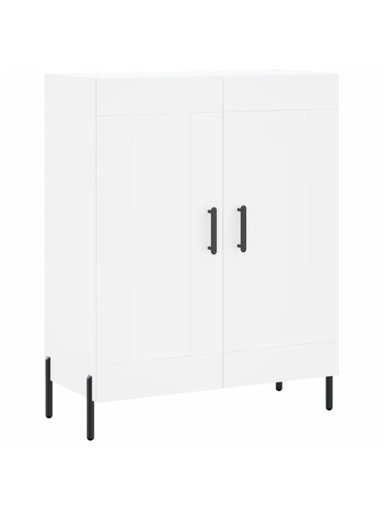 Augstais skapis, balts, 69,5x34x180 cm, inženierijas koks