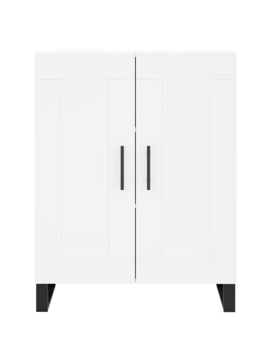 Augstais skapis, balts, 69,5x34x180 cm, inženierijas koks