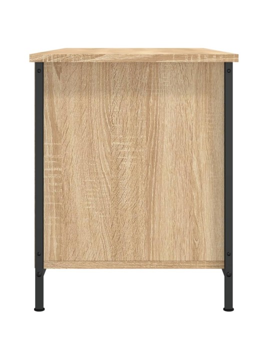 Tv skapītis, ozolkoka krāsa, 100x40x50 cm, inženierijas koks