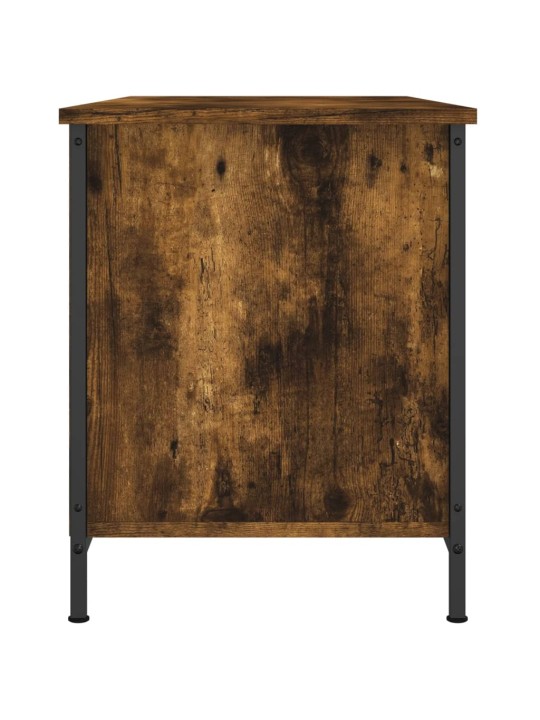 Tv skapītis, ozolkoka krāsa, 100x40x50 cm, inženierijas koks