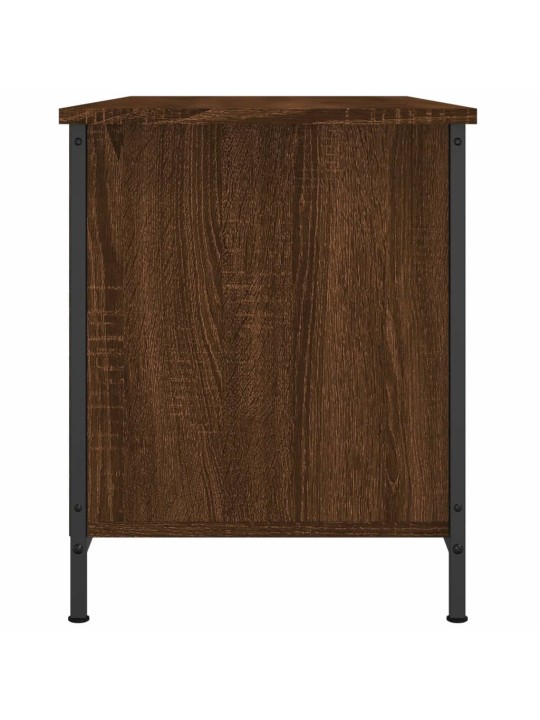 Tv skapītis, ozolkoka krāsa, 100x40x50 cm, inženierijas koks