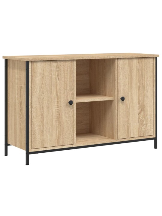 Tv plaukts, 100x35x65 cm, inženierijas koks, ozolkoka krāsa