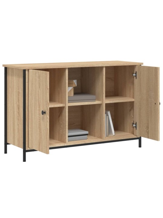 Tv plaukts, 100x35x65 cm, inženierijas koks, ozolkoka krāsa