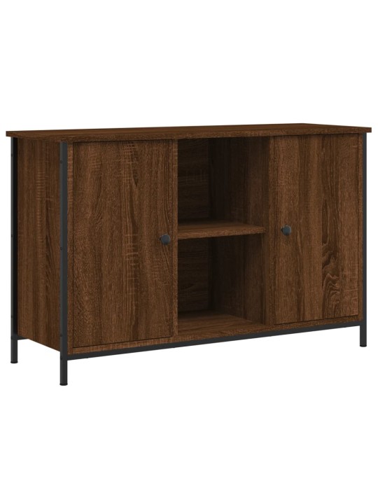 Tv skapītis, ozolkoka krāsa, 100x35x65 cm, inženierijas koks