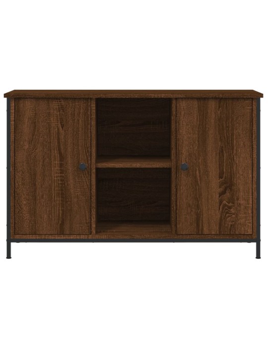 Tv skapītis, ozolkoka krāsa, 100x35x65 cm, inženierijas koks