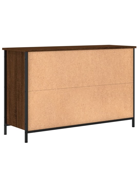 Tv skapītis, ozolkoka krāsa, 100x35x65 cm, inženierijas koks